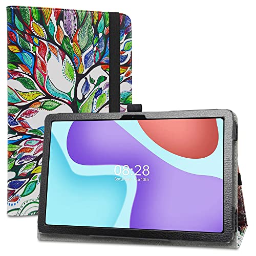 LiuShan Hülle für iplay 50 /iplay 50 pro,Folding PU Leder Tasche Hülle Case mit Ständer für ALLDOCUBE iplay 50 /iplay 50 pro Tablet 10,36 Zoll（Nicht kompatibel mit andere Tablet）,Love Tree von LiuShan