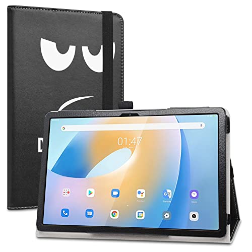 LiuShan Kompatibel mit Blackview Tab 12 hülle,Folding PU Leder Tasche Hülle Case mit Ständer für 10.1" Blackview Tab 12 Tablet 10.1 Zoll(Nicht für andere Modelle),Don't Touch von LiuShan