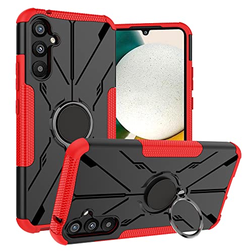 LiuShan Kompatibel mit Samsung Galaxy A34 Hülle,360 Grad Ring Halter Handy Hüllen Stoßfest Cover Bumper Schutzhülle für Case Handyhülle für Samsung Galaxy A34 Smartphone,Rot LiuShan Kompatibel mit Samsung Galaxy A34 Hülle,360 Grad Ring Halter Handy Hüllen Stoßfest Cover Bumper Schutzhülle für Case Handyhülle für Samsung Galaxy A34 Smartphone,Rot von LiuShan