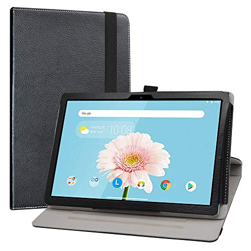 LiuShan Kompatibel mit TECLAST P20HD Rotating hülle,TECLAST M40 Rotating hülle, 360°rotierenden Drehbares Standfunktion hülle für 10.1" TECLAST M40 Pro /M40se Tablet,schwarz von LiuShan