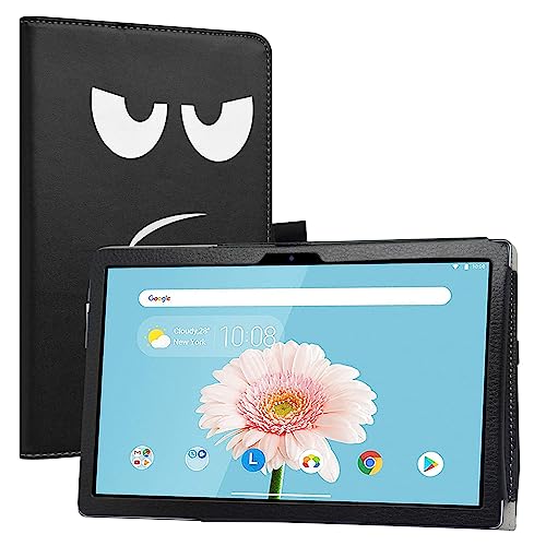 LiuShan Kompatibel mit TECLAST P20HD hülle,TECLAST M40 hülle,TECLAST M40SE hülle,Folding PU Leder Tasche Hülle Case mit Ständer für 10.1" TECLAST P20HD / M40 / M40SE / M40 Pro,Don't Touch von LiuShan