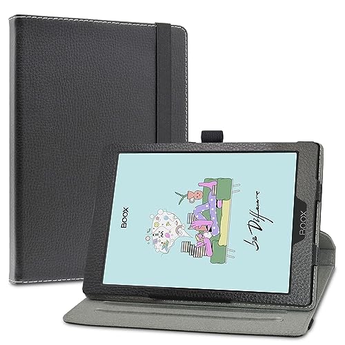 LiuShan Rotating hülle für BOOX Tab Mini C, 360°rotierenden Drehbares Standfunktion hülle für BOOX Tab Mini C 7,8 Zoll ePaper Tablet,Schwarz von LiuShan