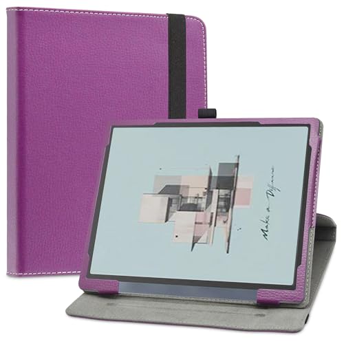 LiuShan Rotating hülle für BOOX Tab Ultra, 360°rotierenden Drehbares Standfunktion hülle für BOOX Tab Ultra C Pro/BOOX Tab Ultra Tablet 10,3 Zoll E-Book Tablet,Violett von LiuShan