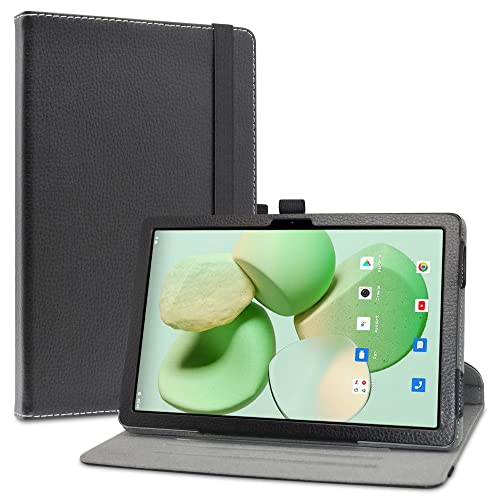 LiuShan Rotating hülle für DOOGEE T10,hülle für DOOGEE T10S, 360°rotierenden Drehbares Standfunktion hülle für DOOGEE T10 / DOOGEE T10S / DOOGEE T10 PRO Android Tablet 10.1 Zoll Tablet,Schwarz von LiuShan