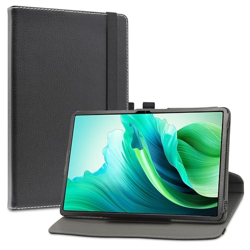 LiuShan Rotating hülle für Doogee U11 ，360°rotierenden Drehbares Standfunktion hülle für DOOGEE U11/DOOGEE U11 Pro/OUKITEL OT8/Blackview Tab 90 WiFi/iPlay 60 Lite Tablet 11 Zoll,Schwarz von LiuShan