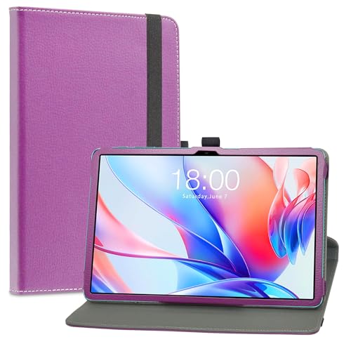 LiuShan Rotating hülle für TECLAST P30T, 360°rotierenden Drehbares Standfunktion hülle für TECLAST P30 /TECLAST P30T Android Tablet 10+ Zoll, Violett von LiuShan