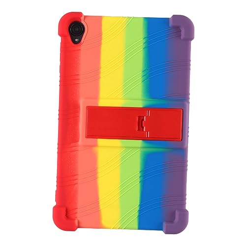 Liujiami Hüllen für Blackview Tab 5 - Einstellbar Ständer Silikon Stoßfest Schützend Schale Schutzhülle für Blackview Tab 5 8 Zoll Tablet von Liujiami