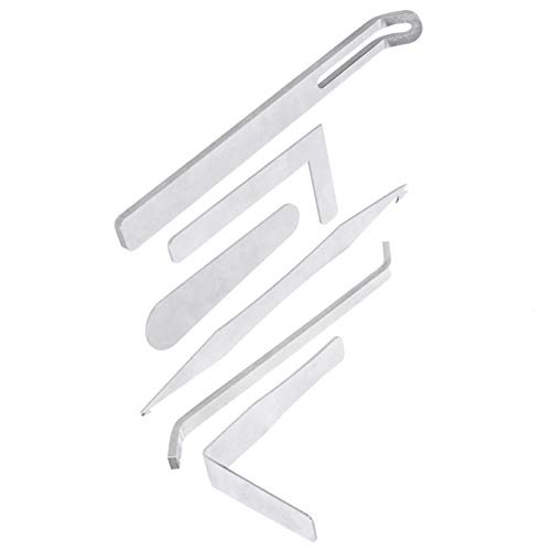Liukouu Saxophon Reparatur Werkzeug Set - Stabil Klarinette für Piccolo Saxophon Flöte - Silber - Legierter Stahl von Liukouu