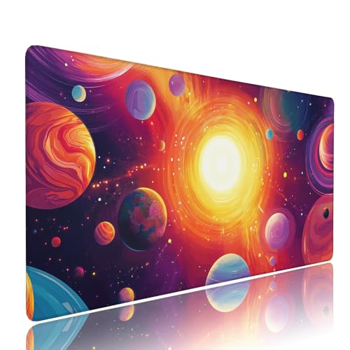 Farbe Abstrakt Schreibtischunterlage Mousepad XXL Gaming Mauspad Büro Zubehör Klein Mouse Pad Pc Desk Mat Groß, WassXerdicht Anti-Rutsch Gummibasis Vernähte Kanten 700x300x3mm für Home Office d-83 Farbe Abstrakt Schreibtischunterlage Mousepad XXL Gaming Mauspad Büro Zubehör Klein Mouse Pad Pc Desk Mat Groß, WassXerdicht Anti-Rutsch Gummibasis Vernähte Kanten 700x300x3mm für Home Office d-83 von Liutuedy