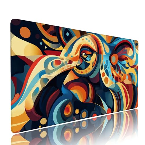 Gaming Mauspad XXL 1000x400x3mm Farbe Elefant Mousepad Groß Desk mat, üro Zubehör Unterlage Schreibtisch WassXerdicht mit Vernähten Kanten und rutschfeste Gummibasis, für Laptop und PC Zubehör d-104 Gaming Mauspad XXL 1000x400x3mm Farbe Elefant Mousepad Groß Desk mat, üro Zubehör Unterlage Schreibtisch WassXerdicht mit Vernähten Kanten und rutschfeste Gummibasis, für Laptop und PC Zubehör d-104 von Liutuedy