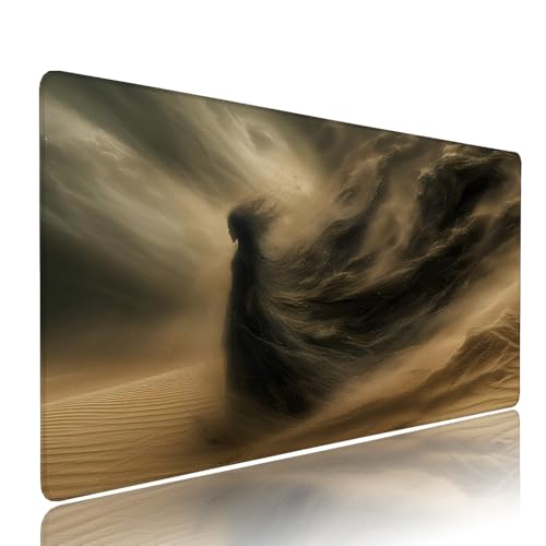 Gaming Mauspad XXL 600x300x3mm Gelb Wüste Mousepad Groß Desk mat, üro Zubehör Unterlage Schreibtisch WassXerdicht mit Vernähten Kanten und rutschfeste Gummibasis, für Laptop und PC Zubehör d-620 Gaming Mauspad XXL 600x300x3mm Gelb Wüste Mousepad Groß Desk mat, üro Zubehör Unterlage Schreibtisch WassXerdicht mit Vernähten Kanten und rutschfeste Gummibasis, für Laptop und PC Zubehör d-620 von Liutuedy