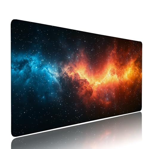Gaming Mauspad XXL 600x300x3mm Schwarz Sternenhimmel Mousepad Groß Desk mat, üro Zubehör Unterlage Schreibtisch WassXerdicht mit Vernähten Kanten und rutschfeste Gummibasis, für Laptop und PC d-488 Gaming Mauspad XXL 600x300x3mm Schwarz Sternenhimmel Mousepad Groß Desk mat, üro Zubehör Unterlage Schreibtisch WassXerdicht mit Vernähten Kanten und rutschfeste Gummibasis, für Laptop und PC d-488 von Liutuedy