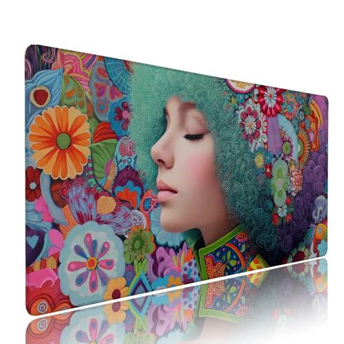 Gaming Mauspad XXL 700x400x3mm Farbe Frau Mousepad Groß Desk mat, üro Zubehör Unterlage Schreibtisch WassXerdicht mit Vernähten Kanten und rutschfeste Gummibasis, für Laptop und PC Zubehör d-175 Gaming Mauspad XXL 700x400x3mm Farbe Frau Mousepad Groß Desk mat, üro Zubehör Unterlage Schreibtisch WassXerdicht mit Vernähten Kanten und rutschfeste Gummibasis, für Laptop und PC Zubehör d-175 von Liutuedy