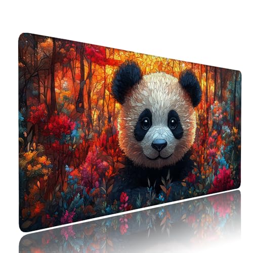 Gaming Mauspad XXL 900x400x3mm Farbe Panda Mousepad Groß Desk mat, üro Zubehör Unterlage Schreibtisch WassXerdicht mit Vernähten Kanten und rutschfeste Gummibasis, für Laptop und PC Zubehör d-214 Gaming Mauspad XXL 900x400x3mm Farbe Panda Mousepad Groß Desk mat, üro Zubehör Unterlage Schreibtisch WassXerdicht mit Vernähten Kanten und rutschfeste Gummibasis, für Laptop und PC Zubehör d-214 von Liutuedy