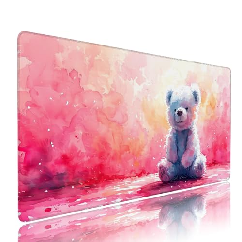 Gaming Mauspad XXL 900x400x3mm Rosa Tragen Mousepad Groß Desk mat, üro Zubehör Unterlage Schreibtisch WassXerdicht mit Vernähten Kanten und rutschfeste Gummibasis, für Laptop und PC Zubehör d-280 Gaming Mauspad XXL 900x400x3mm Rosa Tragen Mousepad Groß Desk mat, üro Zubehör Unterlage Schreibtisch WassXerdicht mit Vernähten Kanten und rutschfeste Gummibasis, für Laptop und PC Zubehör d-280 von Liutuedy