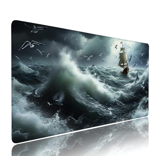 Grau Boot Schreibtischunterlage Mousepad xxl Gaming Mauspad Büro Zubehör Klein Mouse Pad Pc Desk Mat Groß, Anti-Rutsch Gummibasis Vernähte Kanten 900x500x3mm Schreibtisch Schutz, für Home Office d-649 Grau Boot Schreibtischunterlage Mousepad xxl Gaming Mauspad Büro Zubehör Klein Mouse Pad Pc Desk Mat Groß, Anti-Rutsch Gummibasis Vernähte Kanten 900x500x3mm Schreibtisch Schutz, für Home Office d-649 von Liutuedy