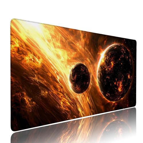 Schwarz Raum Schreibtischunterlage Mousepad XXL Gaming Mauspad Büro Zubehör Klein Mouse Pad Pc Desk Mat Groß, WassXerdicht Anti-Rutsch Gummibasis Vernähte Kanten 1000x500x3mm für Home Office d-466 Schwarz Raum Schreibtischunterlage Mousepad XXL Gaming Mauspad Büro Zubehör Klein Mouse Pad Pc Desk Mat Groß, WassXerdicht Anti-Rutsch Gummibasis Vernähte Kanten 1000x500x3mm für Home Office d-466 von Liutuedy