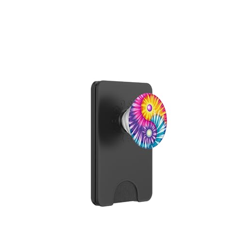 Batik-Meditationssymbol Yin Yang – Hippie Zen Meditation Symbol PopSockets PopWallet für MagSafe Batik-Meditationssymbol Yin Yang – Hippie Zen Meditation Symbol PopSockets PopWallet für MagSafe von Live It Designs