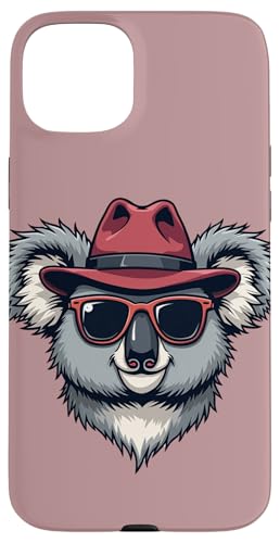 Cooler Koalabär mit Fedora-Hut und Sonnenbrille Hülle für iPhone 15 Plus Cooler Koalabär mit Fedora-Hut und Sonnenbrille Hülle für iPhone 15 Plus von Live It Designs