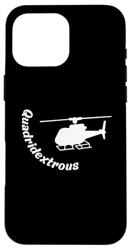 Ein Hubschrauberpilot ist viereckig w Silhouette Hülle für iPhone 16 Pro Max Ein Hubschrauberpilot ist viereckig w Silhouette Hülle für iPhone 16 Pro Max von Live It Designs