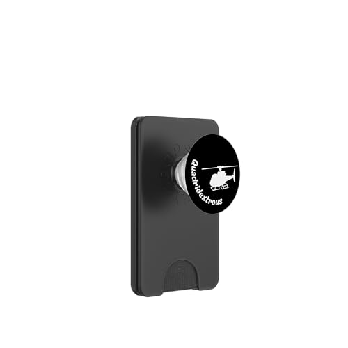 Ein Hubschrauberpilot ist viereckig w Silhouette PopSockets PopWallet für MagSafe Ein Hubschrauberpilot ist viereckig w Silhouette PopSockets PopWallet für MagSafe von Live It Designs