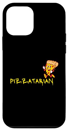 Funny Cartoon - Pizzatarian - Pizzatarian - für Pizza-Liebhaber Hülle für iPhone 12 mini von Live It Designs