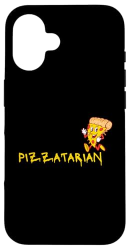 Funny Cartoon - Pizzatarian - Pizzatarian - für Pizza-Liebhaber Hülle für iPhone 16 von Live It Designs