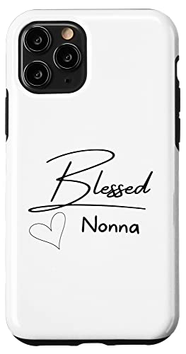 Gesegnete italienische Großmutter, Nonna, Oma, Herzgrafik Hülle für iPhone 11 Pro Gesegnete italienische Großmutter, Nonna, Oma, Herzgrafik Hülle für iPhone 11 Pro von Live It Designs