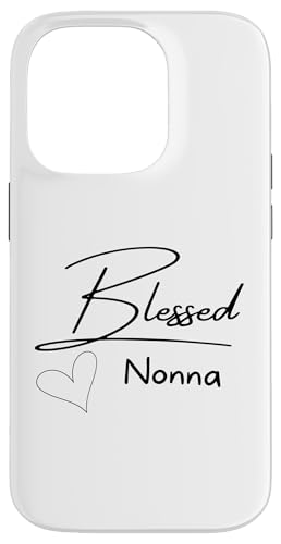 Gesegnete italienische Großmutter, Nonna, Oma, Herzgrafik Hülle für iPhone 14 Pro Gesegnete italienische Großmutter, Nonna, Oma, Herzgrafik Hülle für iPhone 14 Pro von Live It Designs