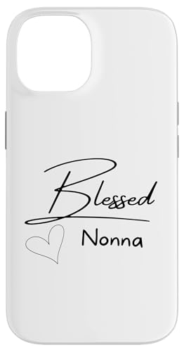 Gesegnete italienische Großmutter, Nonna, Oma, Herzgrafik Hülle für iPhone 14 von Live It Designs