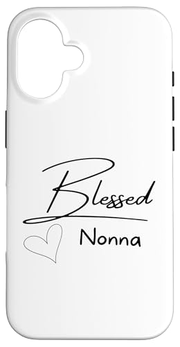 Gesegnete italienische Großmutter, Nonna, Oma, Herzgrafik Hülle für iPhone 16 Gesegnete italienische Großmutter, Nonna, Oma, Herzgrafik Hülle für iPhone 16 von Live It Designs
