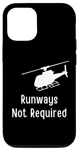 Lustiger Hubschrauber Spruch für Piloten Hülle für iPhone 12/12 Pro Lustiger Hubschrauber Spruch für Piloten Hülle für iPhone 12/12 Pro von Live It Designs
