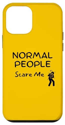 Normal People Scare Me, Be Different Hülle für iPhone 12 mini Normal People Scare Me, Be Different Hülle für iPhone 12 mini von Live It Designs