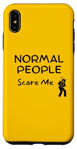 Normal People Scare Me, Be Different Hülle für iPhone XS Max Normal People Scare Me, Be Different Hülle für iPhone XS Max von Live It Designs