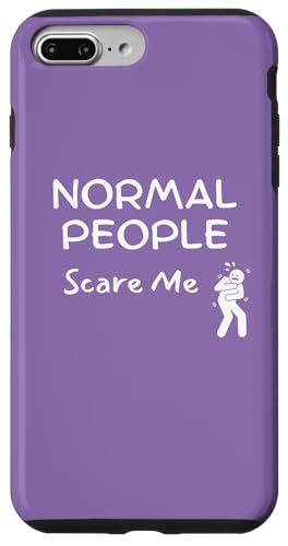 Normal People Scare Me, Be Different - Lustiger Spruch - Einzigartig Hülle für iPhone 7 Plus/8 Plus Normal People Scare Me, Be Different - Lustiger Spruch - Einzigartig Hülle für iPhone 7 Plus/8 Plus von Live It Designs