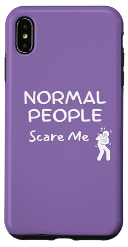 Normal People Scare Me, Be Different - Lustiger Spruch - Einzigartig Hülle für iPhone XS Max Normal People Scare Me, Be Different - Lustiger Spruch - Einzigartig Hülle für iPhone XS Max von Live It Designs