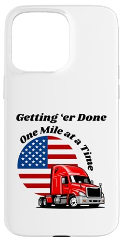 Semi Commercial Truck Driver, Big Rig Trucker, USA Flagge Hülle für iPhone 15 Pro Max Semi Commercial Truck Driver, Big Rig Trucker, USA Flagge Hülle für iPhone 15 Pro Max von Live It Designs