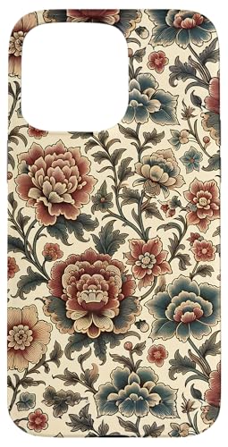 Antikes Blumenmuster Hülle für iPhone 15 Pro Max Antikes Blumenmuster Hülle für iPhone 15 Pro Max von LiveHappy