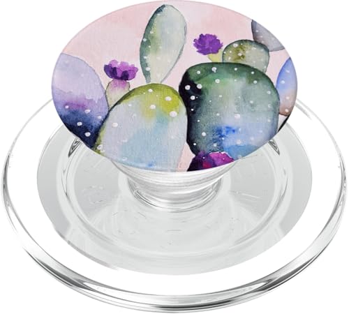 Aquarell Kakteen Kaktus Sukkulenten Succa Bohemian Boho PopSockets PopGrip für MagSafe Aquarell Kakteen Kaktus Sukkulenten Succa Bohemian Boho PopSockets PopGrip für MagSafe von LiveHappy