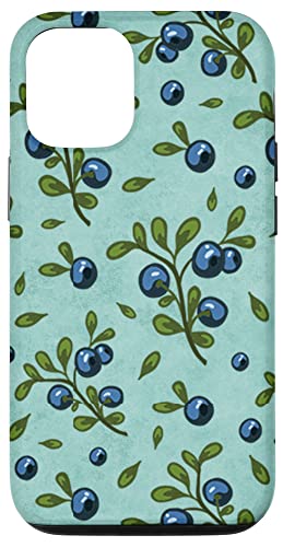 Hülle für iPhone 13 Blaubeeren Sommer Frühling Gardencore Farmcore Muster von LiveHappy
