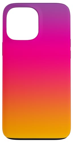 Hülle für iPhone 13 Pro Max Sonnenuntergang Ombre Farbverlauf Lila Rosa Orange Gelb Hülle für iPhone 13 Pro Max Sonnenuntergang Ombre Farbverlauf Lila Rosa Orange Gelb von LiveHappy