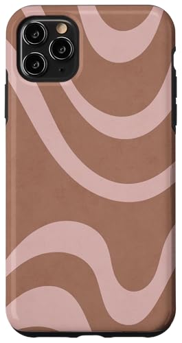 Mokka Mousse Gelato Mauve Pastellfarben Swirl Linien Minimal Hülle für iPhone 11 Pro Max Mokka Mousse Gelato Mauve Pastellfarben Swirl Linien Minimal Hülle für iPhone 11 Pro Max von LiveHappy