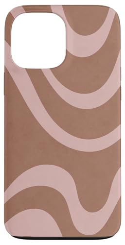 Mokka Mousse Gelato Mauve Pastellfarben Swirl Linien Minimal Hülle für iPhone 13 Pro Max Mokka Mousse Gelato Mauve Pastellfarben Swirl Linien Minimal Hülle für iPhone 13 Pro Max von LiveHappy