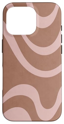 Mokka Mousse Gelato Mauve Pastellfarben Swirl Linien Minimal Hülle für iPhone 16 Pro Mokka Mousse Gelato Mauve Pastellfarben Swirl Linien Minimal Hülle für iPhone 16 Pro von LiveHappy