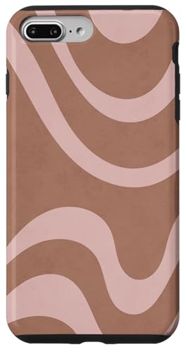Mokka Mousse Gelato Mauve Pastellfarben Swirl Linien Minimal Hülle für iPhone 7 Plus/8 Plus Mokka Mousse Gelato Mauve Pastellfarben Swirl Linien Minimal Hülle für iPhone 7 Plus/8 Plus von LiveHappy