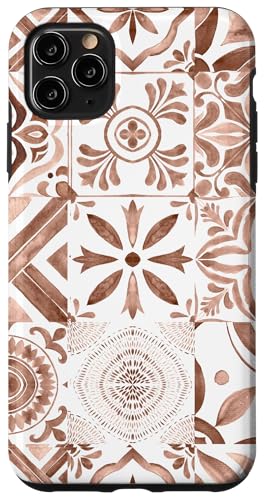 Mokka Mousse Hellbraun Weiß Farbe Marokkanisches Fliesenmuster Hülle für iPhone 11 Pro Max Mokka Mousse Hellbraun Weiß Farbe Marokkanisches Fliesenmuster Hülle für iPhone 11 Pro Max von LiveHappy