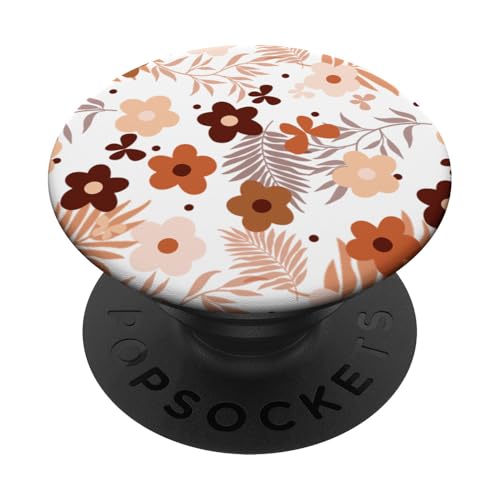Retro Boho Bohemian Blumen Schmetterlinge PopSockets Klebender PopGrip Retro Boho Bohemian Blumen Schmetterlinge PopSockets Klebender PopGrip von LiveHappy