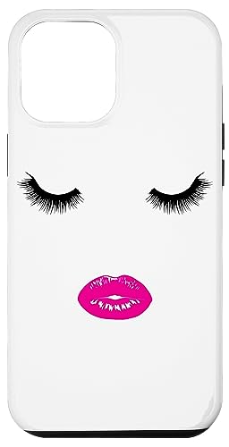 Wimpern Lippen weibliche Maskenbildnerin Gesicht Hülle für iPhone 12 Pro Max Wimpern Lippen weibliche Maskenbildnerin Gesicht Hülle für iPhone 12 Pro Max von LiveHappy