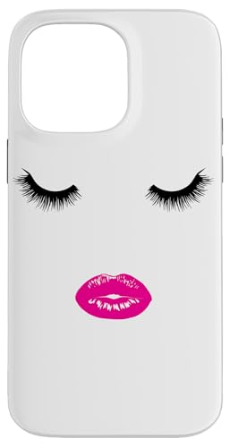 Wimpern Lippen weibliche Maskenbildnerin Gesicht Hülle für iPhone 14 Pro Max Wimpern Lippen weibliche Maskenbildnerin Gesicht Hülle für iPhone 14 Pro Max von LiveHappy