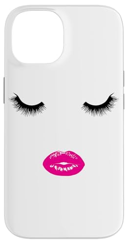Wimpern Lippen weibliche Maskenbildnerin Gesicht Hülle für iPhone 14 Wimpern Lippen weibliche Maskenbildnerin Gesicht Hülle für iPhone 14 von LiveHappy
